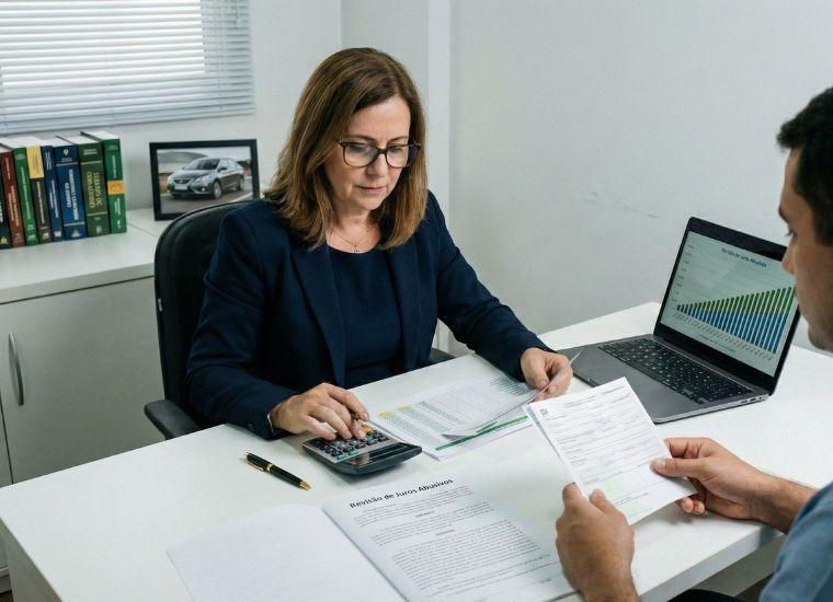 Juros Abusivos em Financiamento de Veículos: Como Revisar